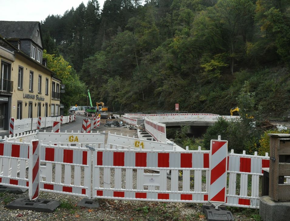 Die Vollsperrung der Endertstraße wird spätestens am Freitag, 20. Januar, aufgehoben.