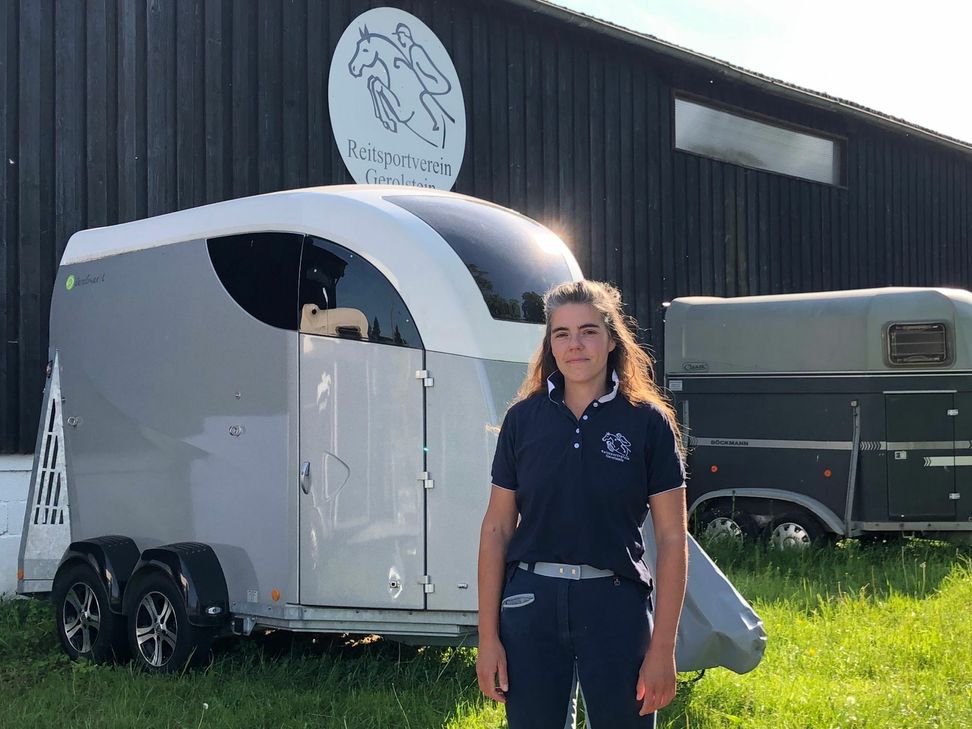 Nadija Drlic ist Geschäftsführerin des Reitsportvereins Gerolstein. Sie hofft, dass beim RSV in absehbarer Zukunft wieder Normalität einkehrt. Foto: Woltmann