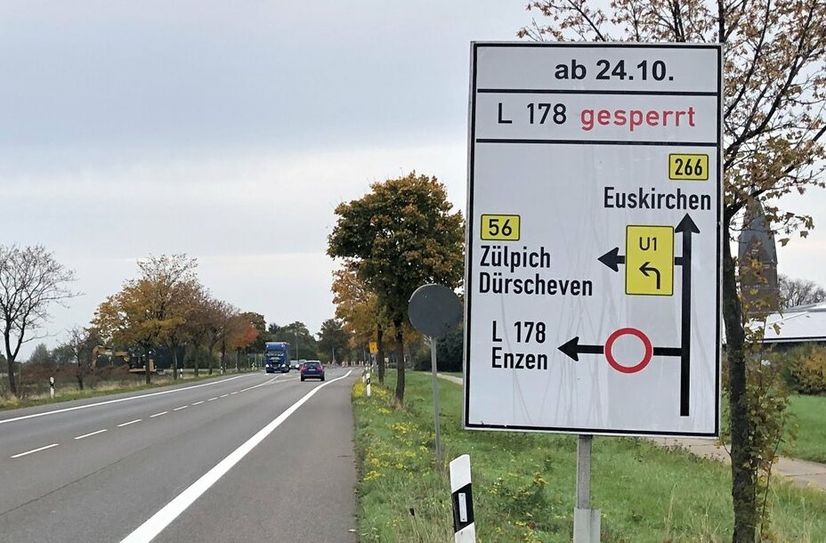 B266/L178: Kreuzung bei Wißkirchen wird zum Kreisverkehr umgebaut