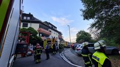 Böschungsbrand in Idar.