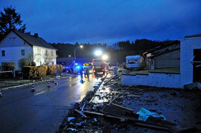 Die Feuerwehr ist im Einsatz. Foto: PSM