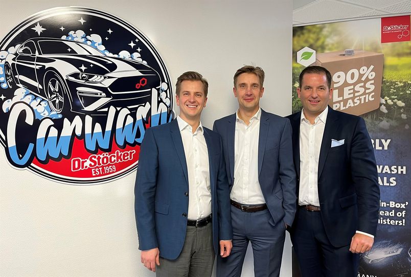 Die Dr. Stöcker-Geschäftsführung blickt trotz schwieriger Marktlage auf ein erfolgreiches Jahr zurück.