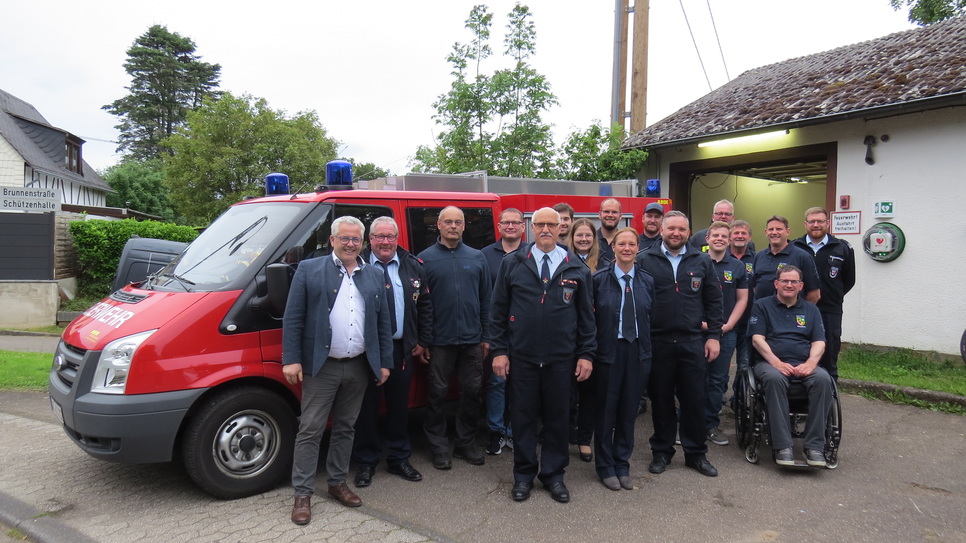Kürzlich fanden bei der Freiwilligen Feuerwehr Dünfus die Neuwahlen der Führungsriege statt.
