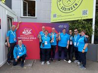 Die Bowlinggruppe der Lebenshilfe Prüm.