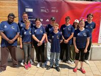Die Sportlerinnen und Sportler der St. Martin Schule Bitburg.