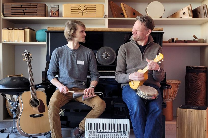 Theo van der Poel und David Mann.