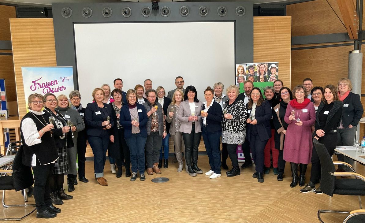 Feierliche Abschlussveranstaltung des Leader-Projektes.