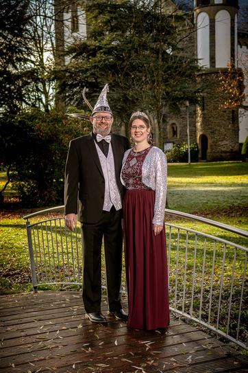 Die närrische Regentschaft haben Prinzessin Astrid I. und Prinz Andreas III. übernommen. Foto: Verein