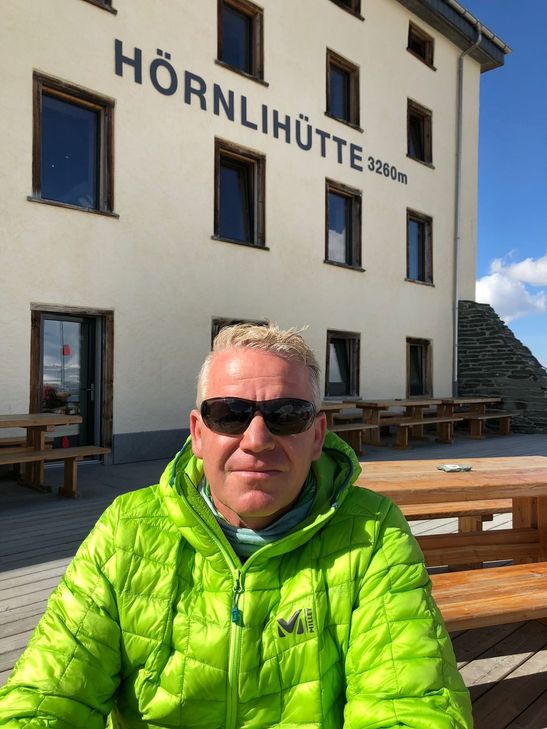 Er hat es endlich geschafft: Volker Nietmann hat den Gipfel des Matterhorns erklommen. Fotos: Privat