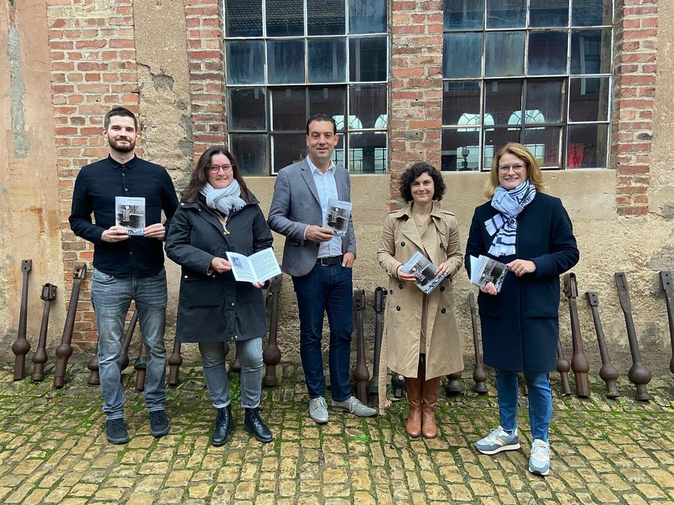 V.l.: Matthias Faß, Dr. Anette Barth, Johannes Kölling, Sandra Gehlen, Simone Thiel (fehlend: Edith van Eijck)