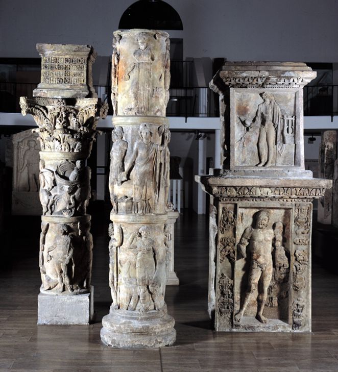 Die Mainzer Jupitersäule wird bei der Nero-Ausstellung zu sehen sein. Foto: Ursula Rudischer, GDKE - Landesmuseum Mainz