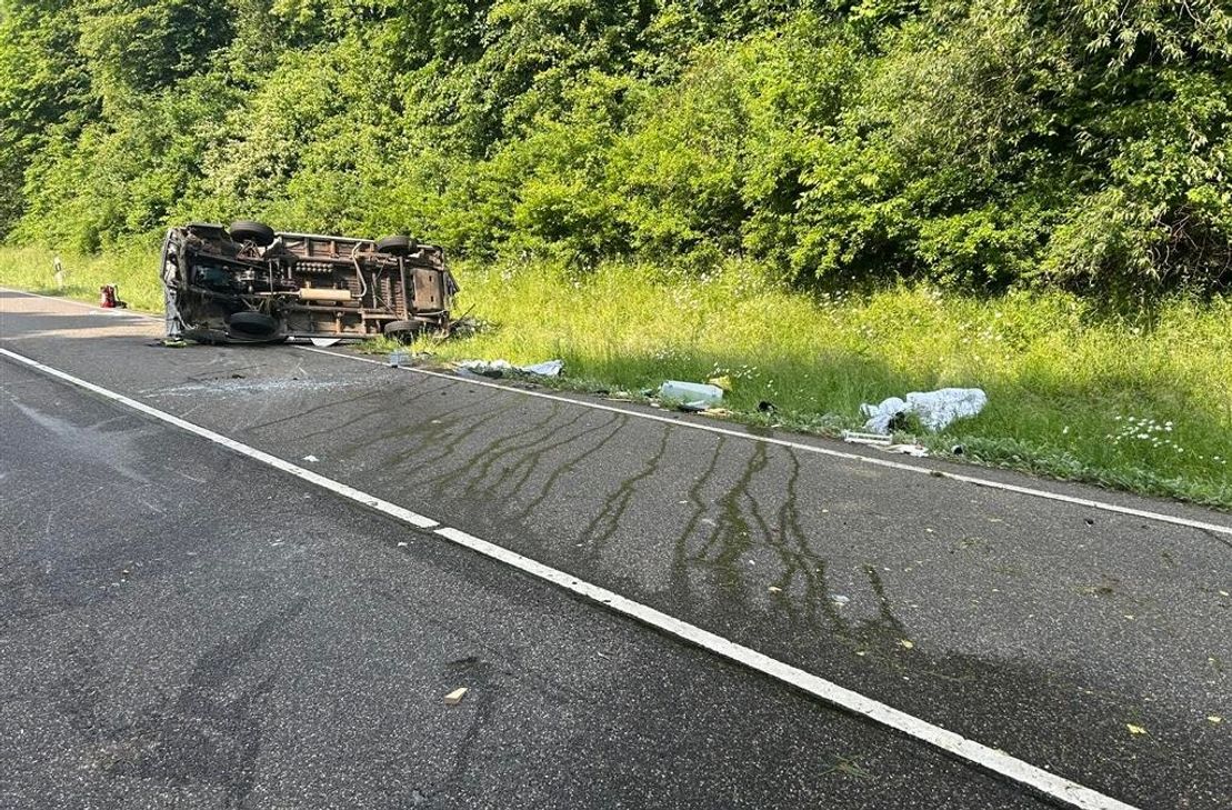 Bild von der Unfallstelle