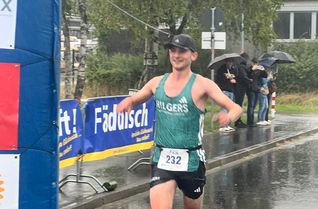 Max Schreiber hatte nach 17:15 Minuten den Businessrun-Kurs erfolgreich erledigt und sicherte der Orthopädieschuhtechnik Hilgers einen von vier Titeln.