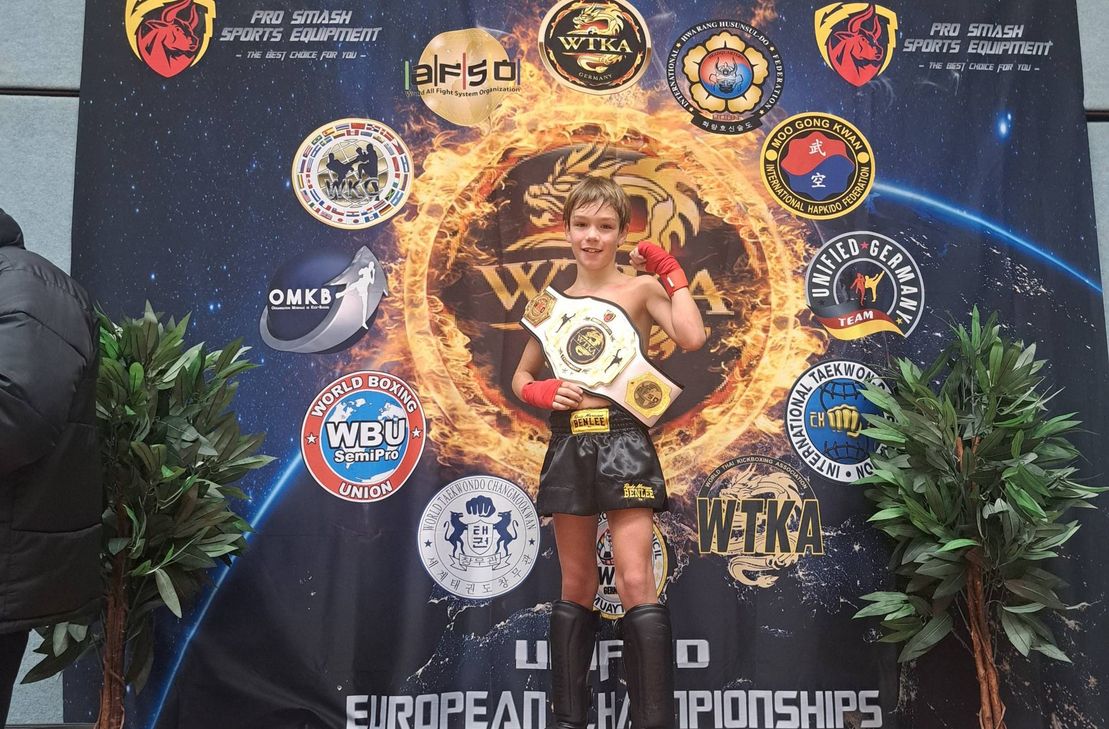 Valentin Endres ist neuer Europa-Amateur-Meister im Kickboxen.