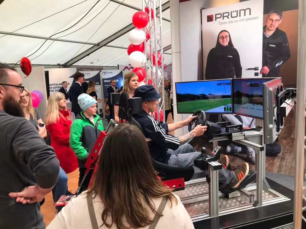 Die GLS begeisterte schon am ersten Tag viele Besucher.