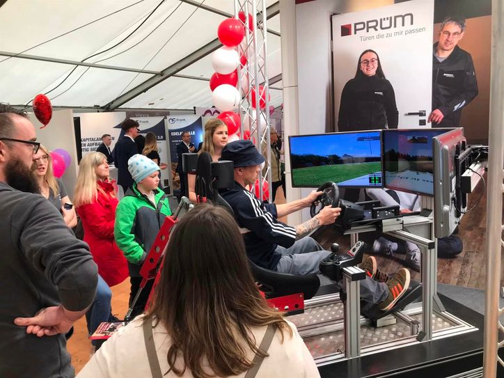 Die GLS begeisterte schon am ersten Tag viele Besucher.