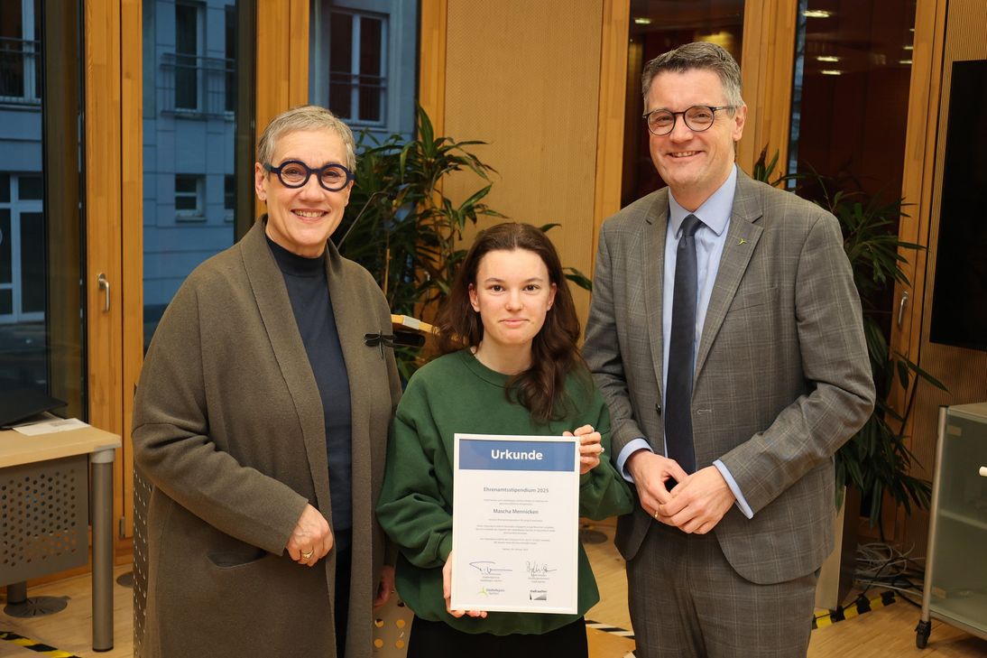 Mascha Mennicken ist im Jugendhaus Rott und bei den Pfadfindern engagiert.