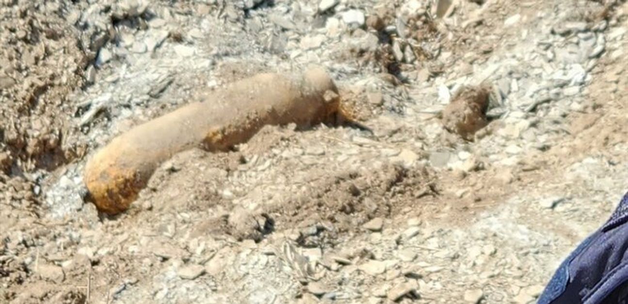 Auf einem Acker bei Mittelstrimmig sind drei Bomben aus dem 2. Weltkrieg gefunden worden.