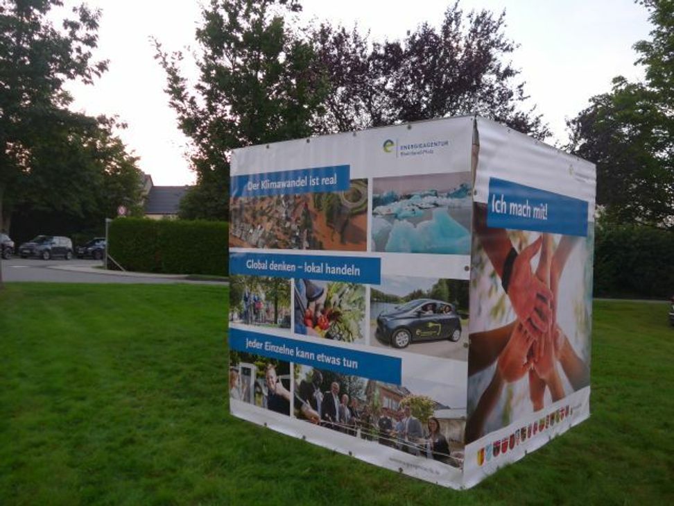 Klimawürfel. Foto: Energieagentur RLP