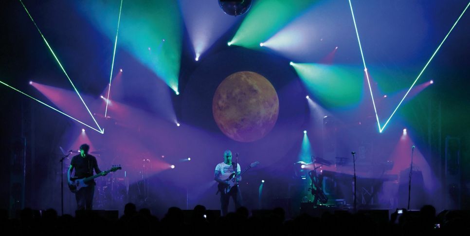 Dann wird es rockig mit Musik von Pink Floyd.