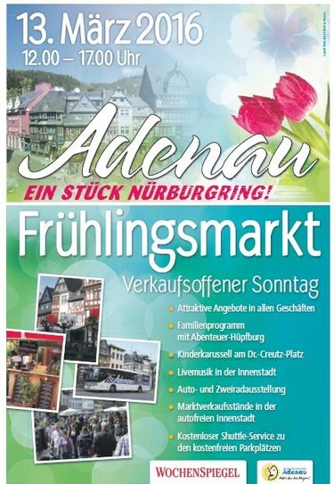 Auf 16 Seiten berichten wir in unserer aktuellen Sonderausgabe über den Frühlingsmarkt.
