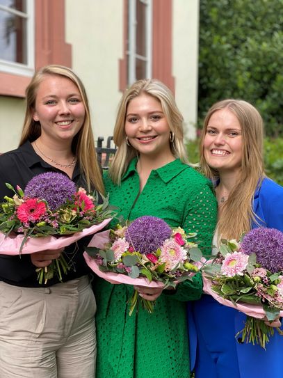 Amelie Fritschle, Franziska Fritzen und Marie-Sophie Schwarz.