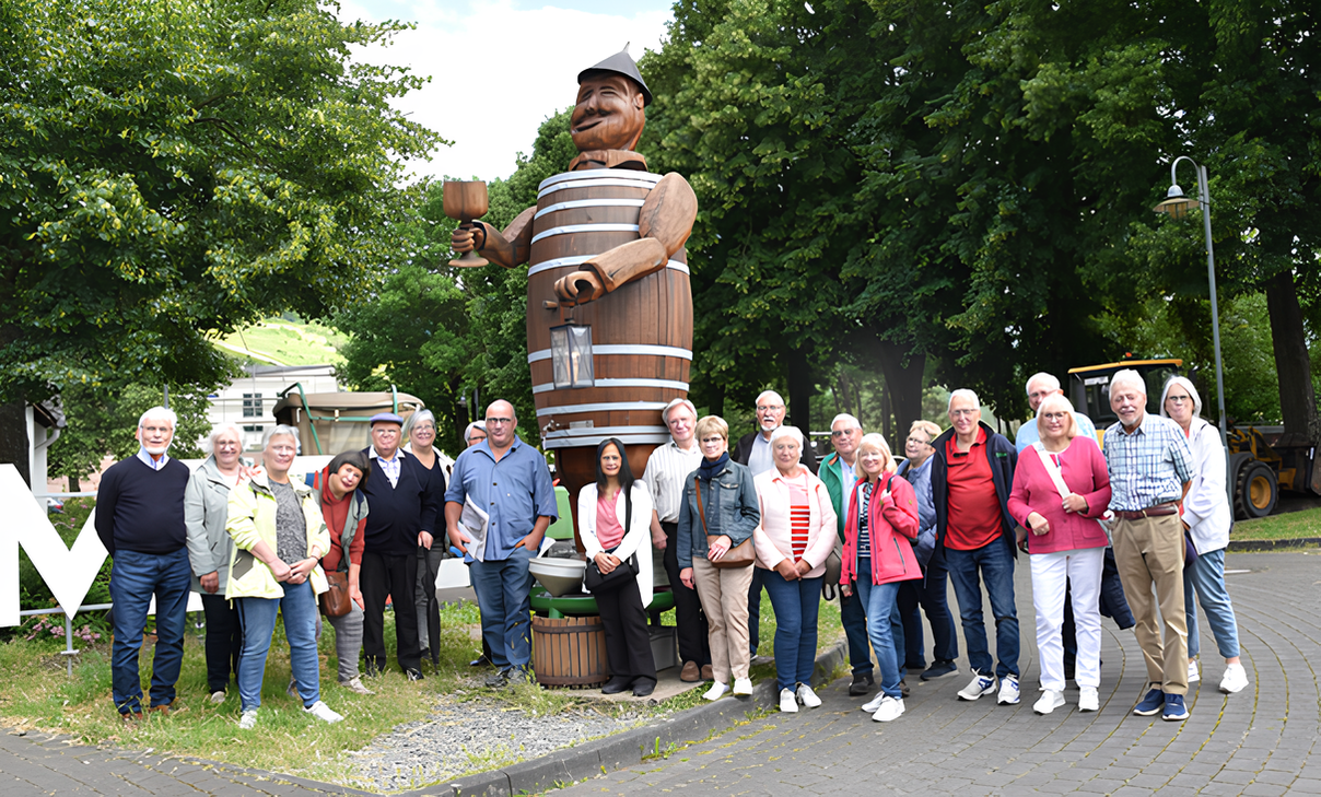 Gruppe „Senioren in Bewegung St. Aldegund" in Merl.