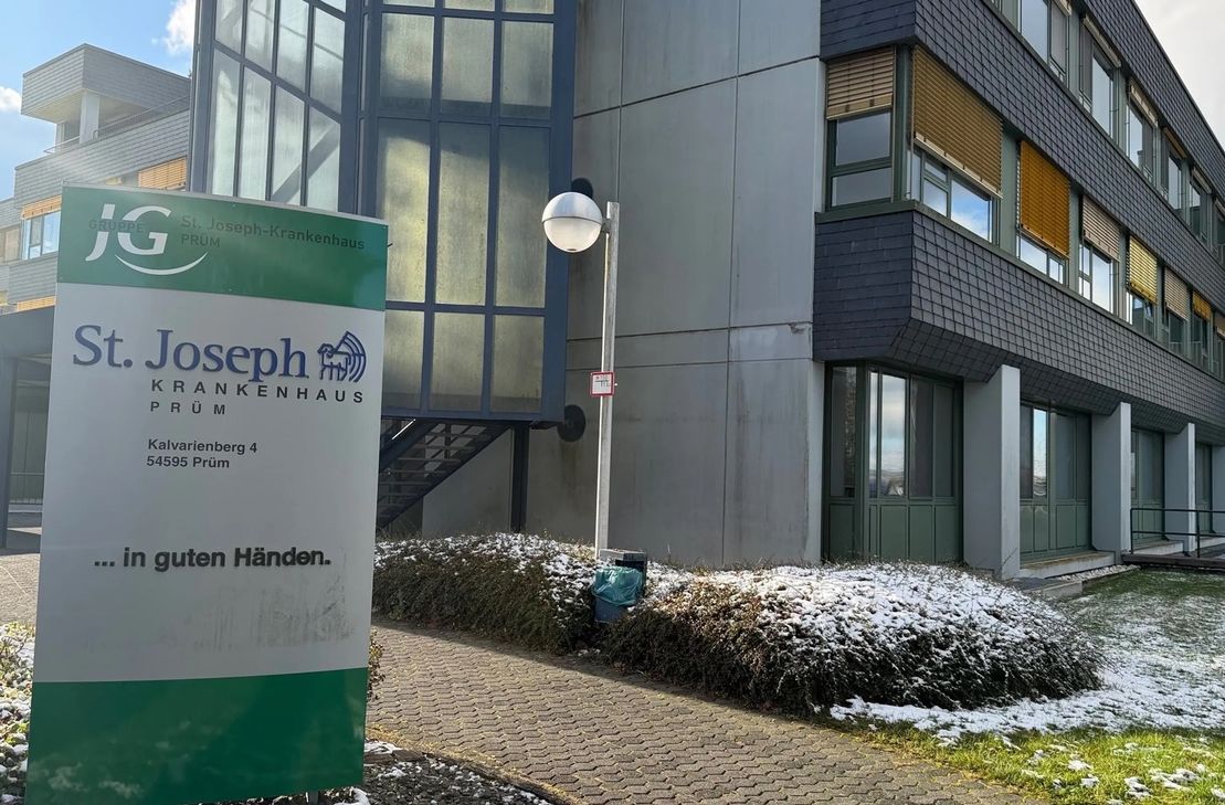 Im Krankenhaus Prüm ist derzeit nur ein eingeschränkter Betrieb möglich. In der Nacht ist die Stromversorgung zusammengebrochen.