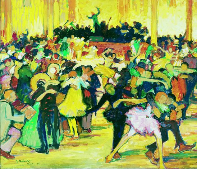 Fritz Quant, Karneval, 1921. Foto: Stadtmuseum Simeonstift Trier