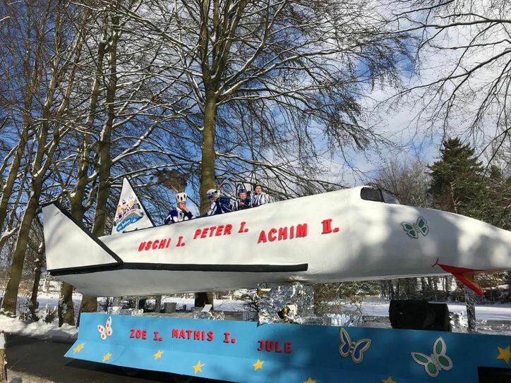 Im letzten Jahr waren die Höfener im Space-Shuttle unterwegs.