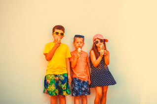 Lecker- schmecker! Ein kühles Eis ist genau die richtige Erfrischung in einem heißen Sommer!