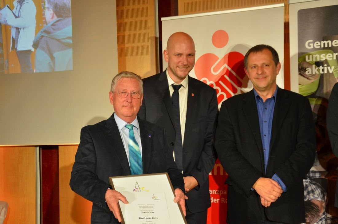 Einen Workshop für Konzeption und Umsetzung des Dorfwettbewerbs erhielt Rott.