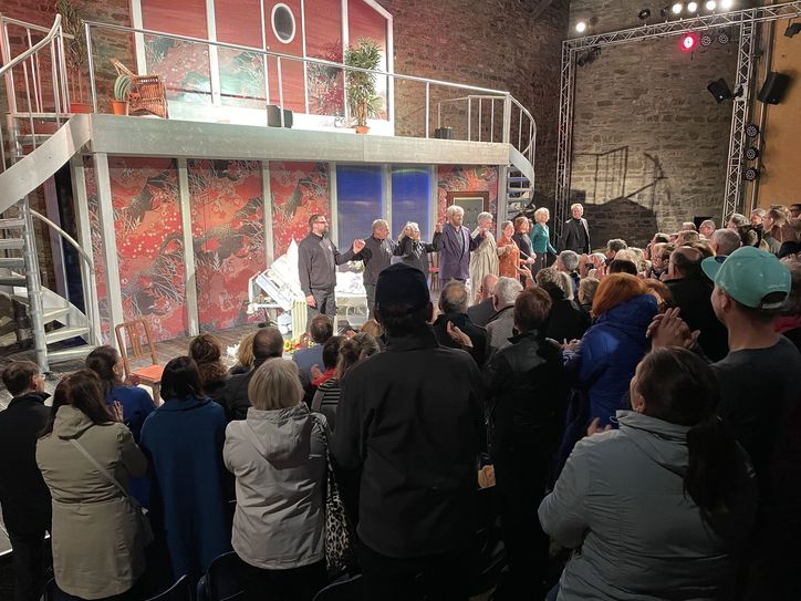 Standing Ovations nach der Premiere von "Sunny Boys".