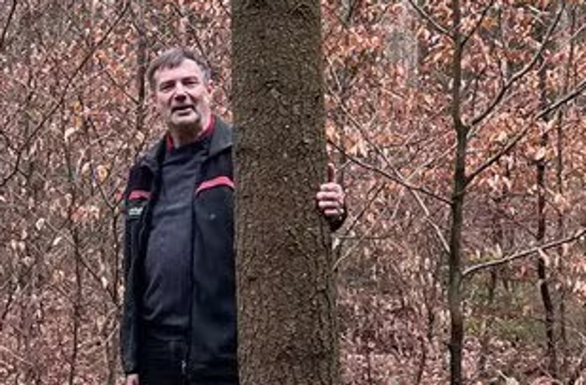 Burkhardt Pickan setzt sich seit vier Jahrzehnten für den Eifeler Wald ein.