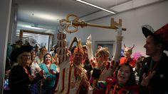 Der Stadtschlüssel wurde erfolgreich vom Prinzenpaar Tommy I. und Lea I. erobert.