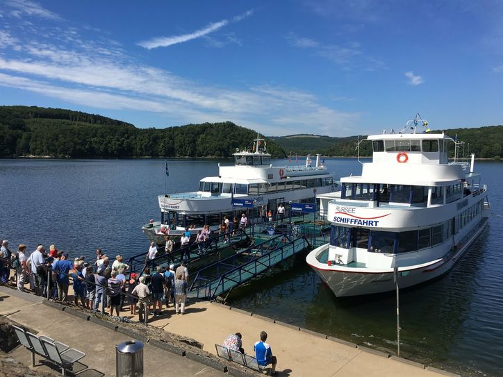 Auf gutes Wetter und viele Fahrgäste hofft die Rursee-Schifffahrt, die ab Samstag, 1. April, wieder auf Rur- und Obersee verkehrt.