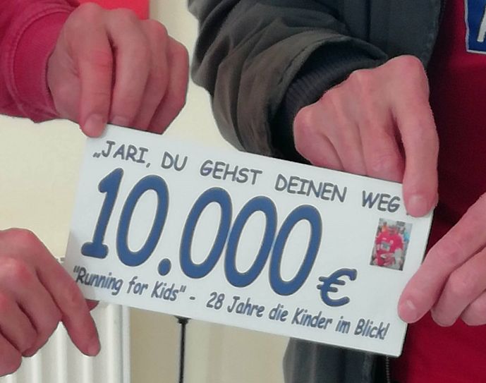 10.000 Euro spendete Peter Borsdorff für den Umbau des Elternhauses von Jari aus Vossenack.