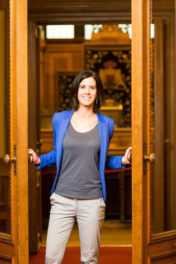 Katja Suding ist als Bundestagsabgeordnete unter anderem Mitglied im Ausschuss für Bildung, Forschung und Technikfolgenabschätzung. Foto: FDP/Patrick Lux