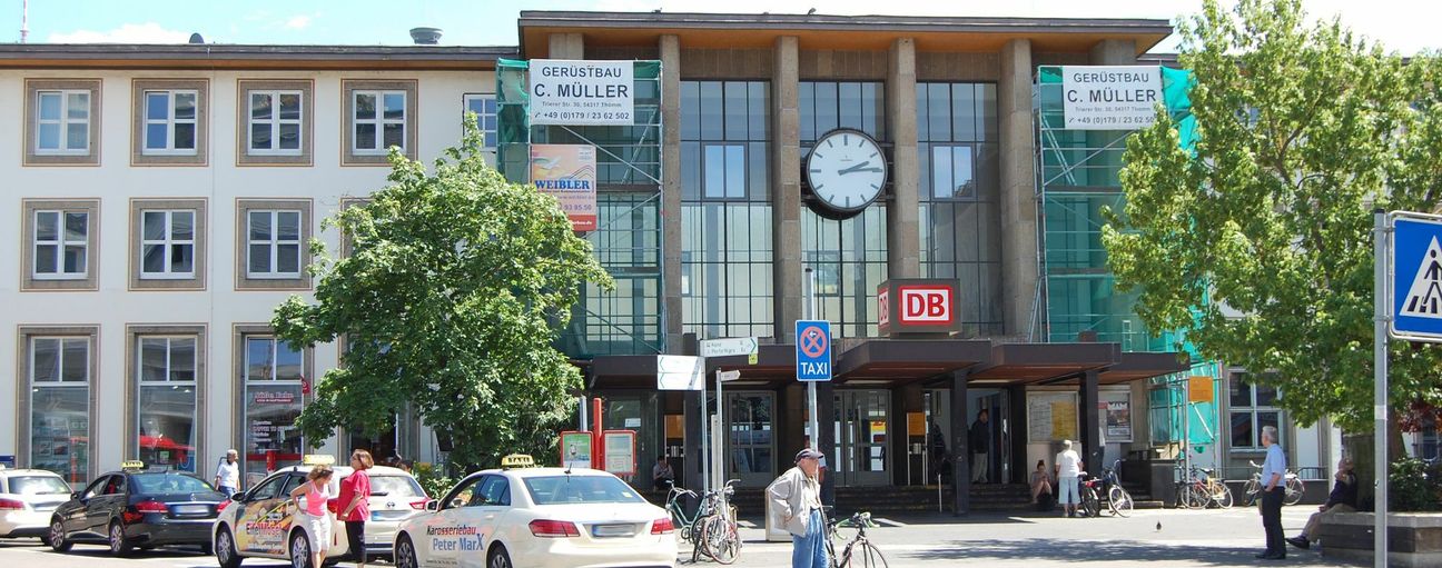 Die Fahrradstation am Hauptbahnhof soll noch vor Orstern abgerissen werden. Foto: Archiv