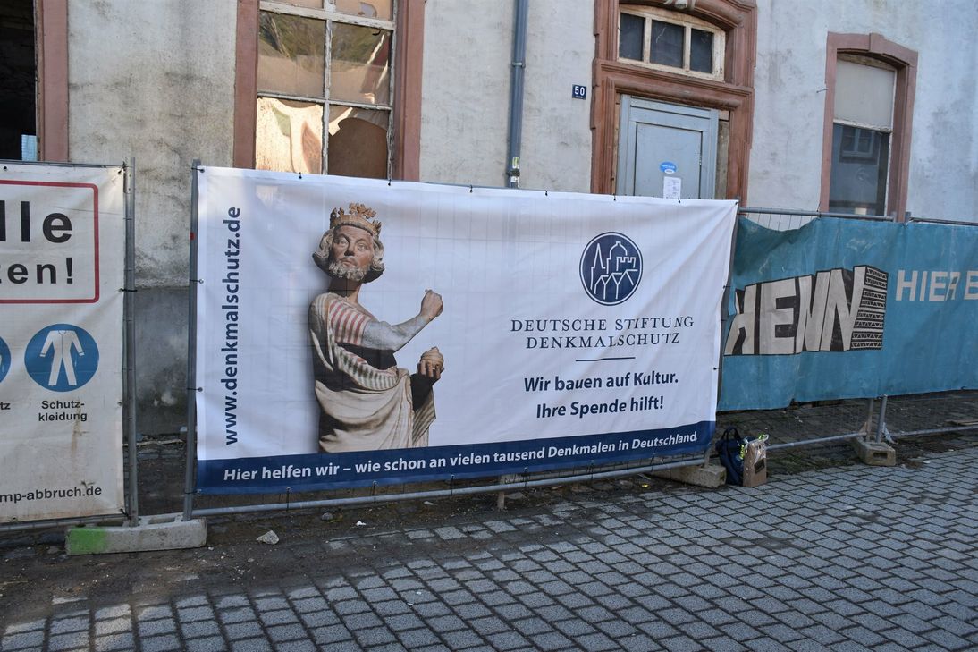 Die Deutsche Stiftung Denkmalschutz soll auch bei der Sanierung der barocken Treppe finanziell helfen - ein Antrag wird jedenfalls gestellt.