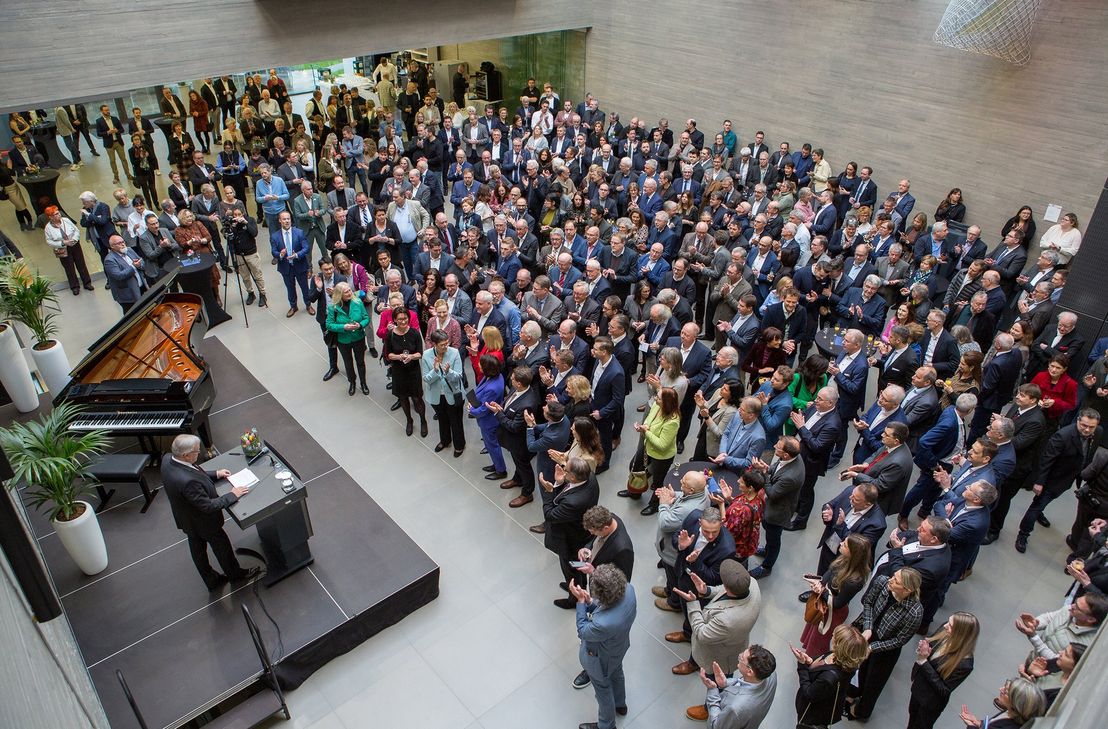 Präsident Kurt Krautscheid konnte zum traditionellen Neujahrsempfang der Handwerkskammer Koblenz rund 600 Gäste begrüßen.