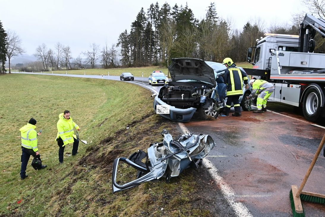 Auf der Bundesstraße 410 zwischen Boxberg und Dreis-Brück ereignete sich der Unfall.