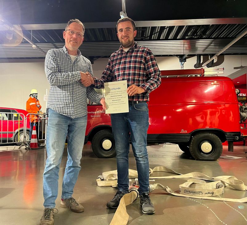 Max Schmitt ist neuer Museumsleiter des Rheinland-Pfälzischen Feuerwehrmuseums Hermeskeil