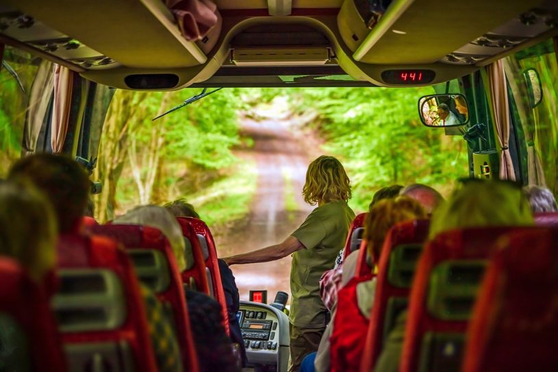 Der Soonwaldbus auf Tour.