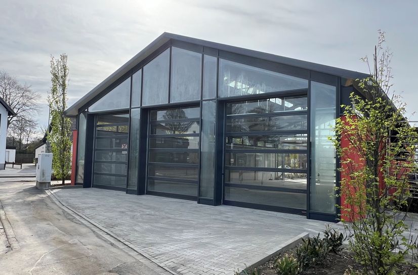 Die neue Markthalle im Herzen von Imgenbroich ist bezugsfertig.