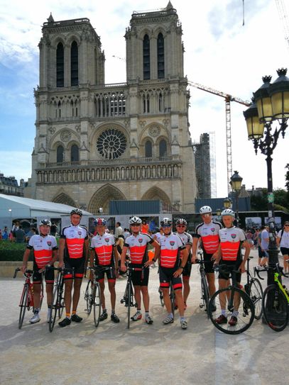 Tour de Normandie - der RSC Stahlross Wittlich fährt 1050 Kilometer quer durch Frankreich bis an die Atlantikküste.
