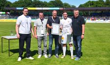 Noah Herber wurde zum Man of the Match gewählt.