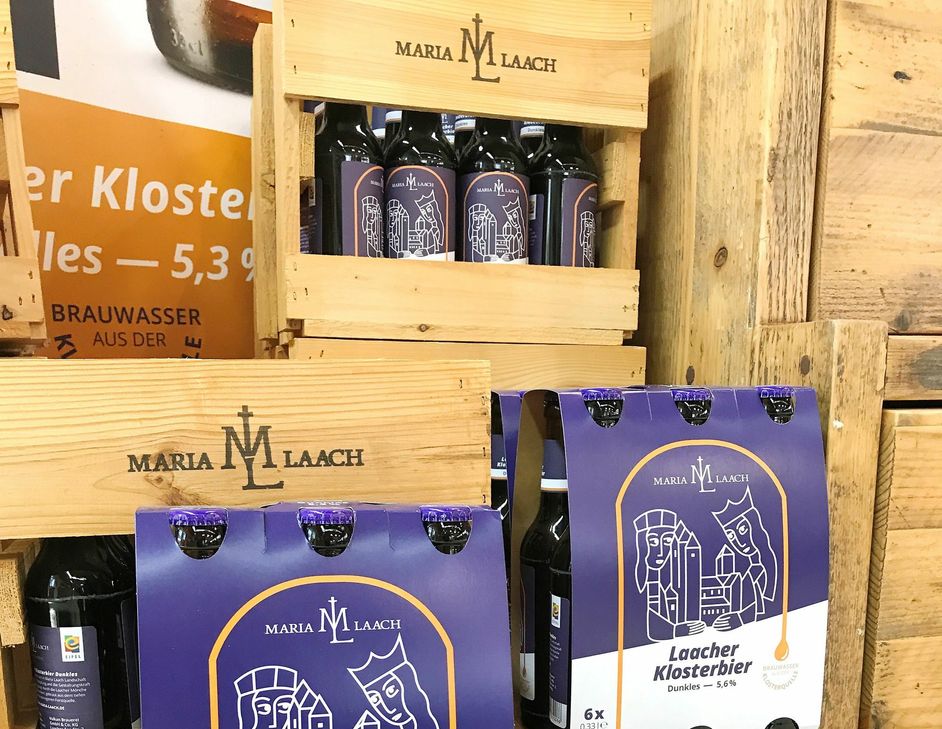 Dunkles Klosterbier aus Maria Laach. Foto: Benediktinerabtei Maria Laach
