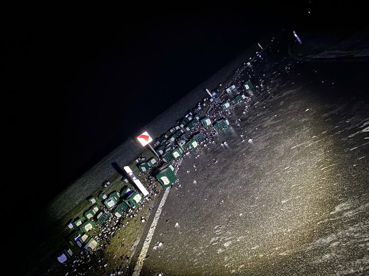 Bild eines Zeugen von der Gefahrenstelle