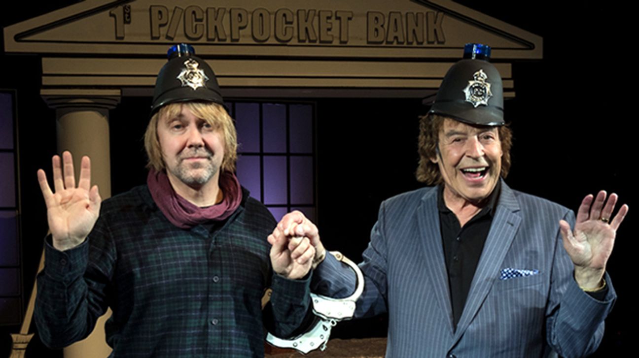 Tobias Künzel und Tony Marshall bei den Proben zu "Come Back Karl Marx!". Foto: FF